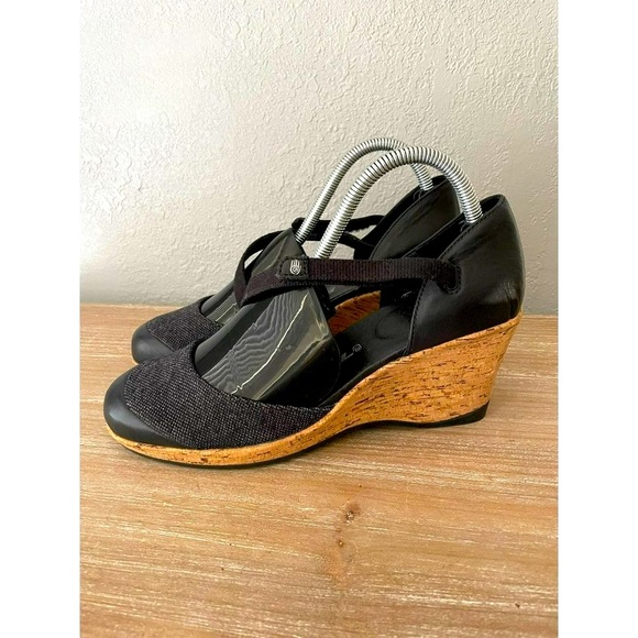 Teva | Shoes | Teva Rivieva Womens Wedges Cork Mary Jane Sandals Size 9 | Poshmark